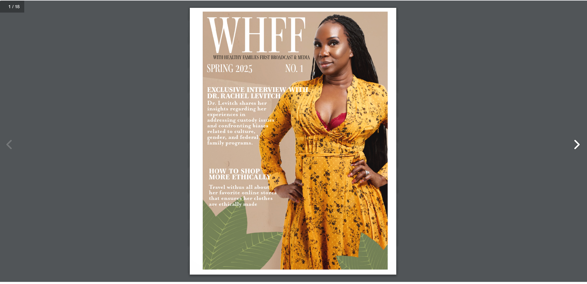 WHFF Magazine Cover